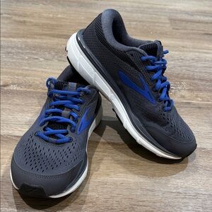 Brooks Dyad 10 Size US8/EU40.5 Running Shoes Sneakers Gray Blue Need Insoles